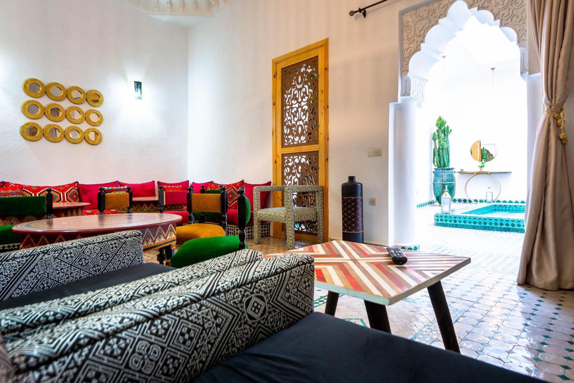 Riad La Croix Berbere Marrakesh Exteriör bild