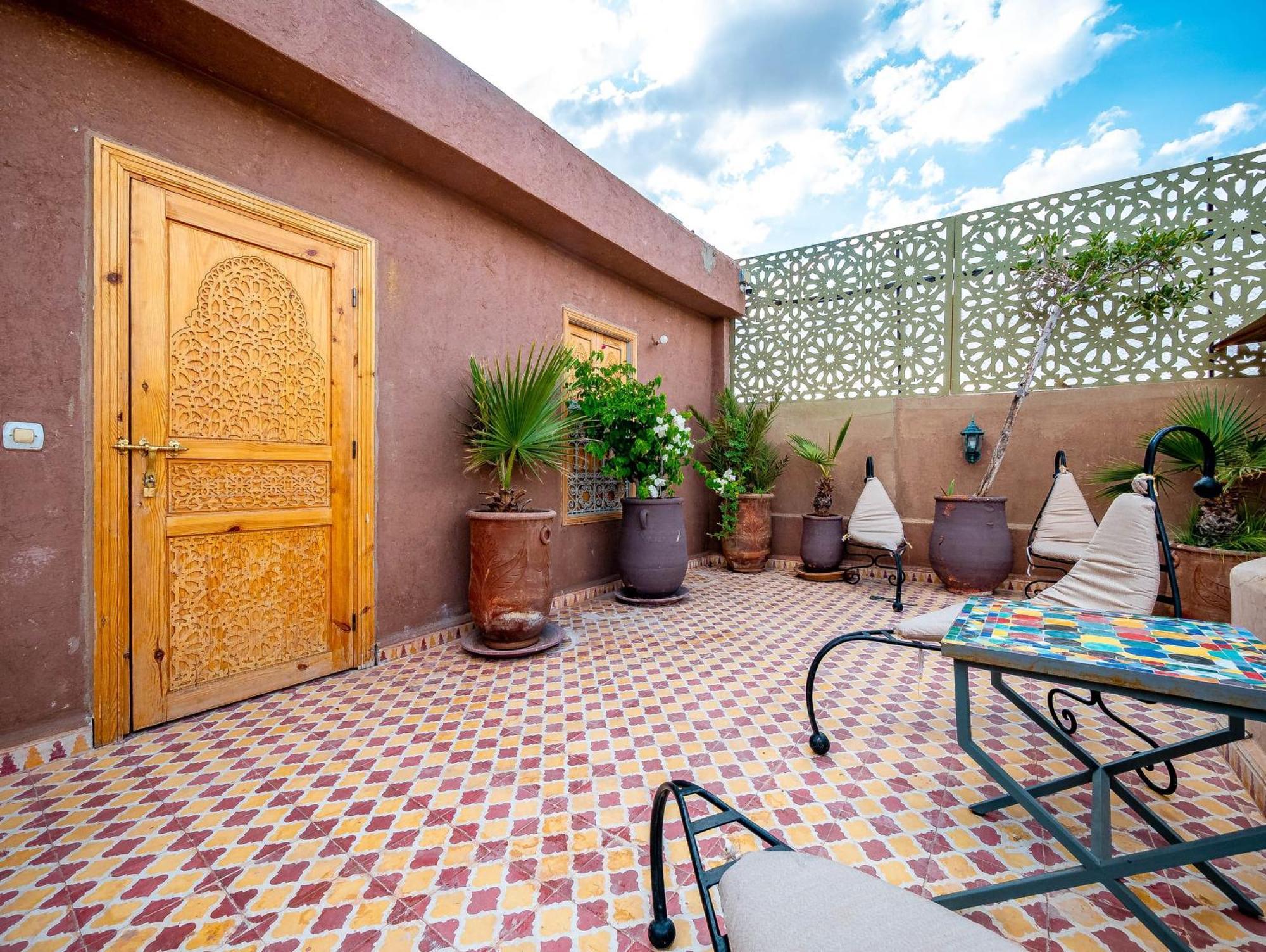 Riad La Croix Berbere Marrakesh Exteriör bild