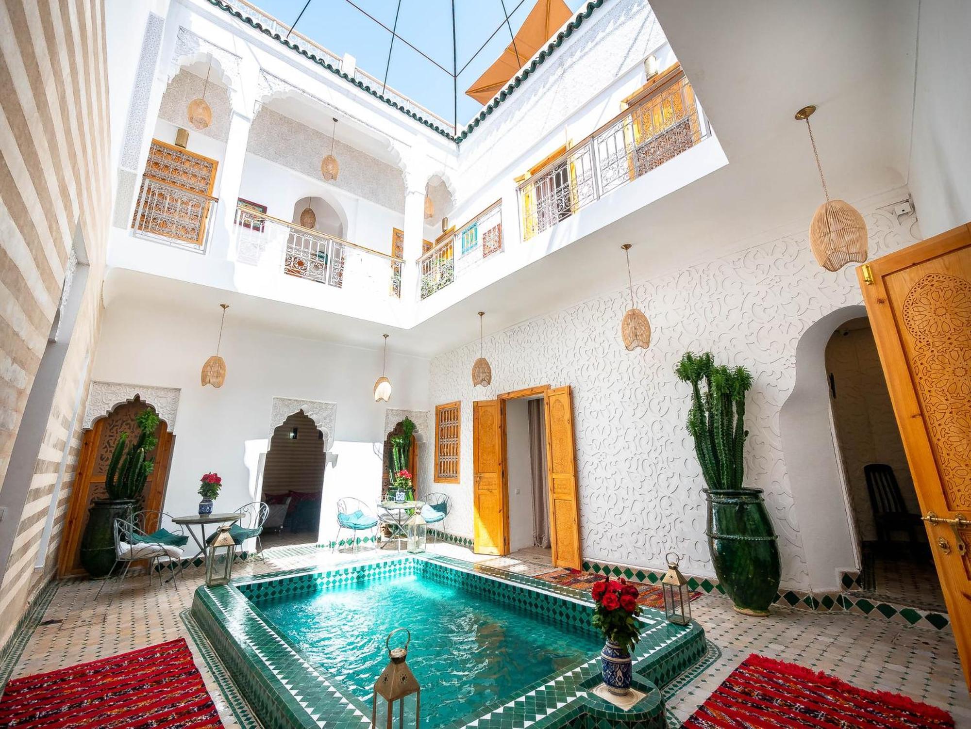 Riad La Croix Berbere Marrakesh Exteriör bild