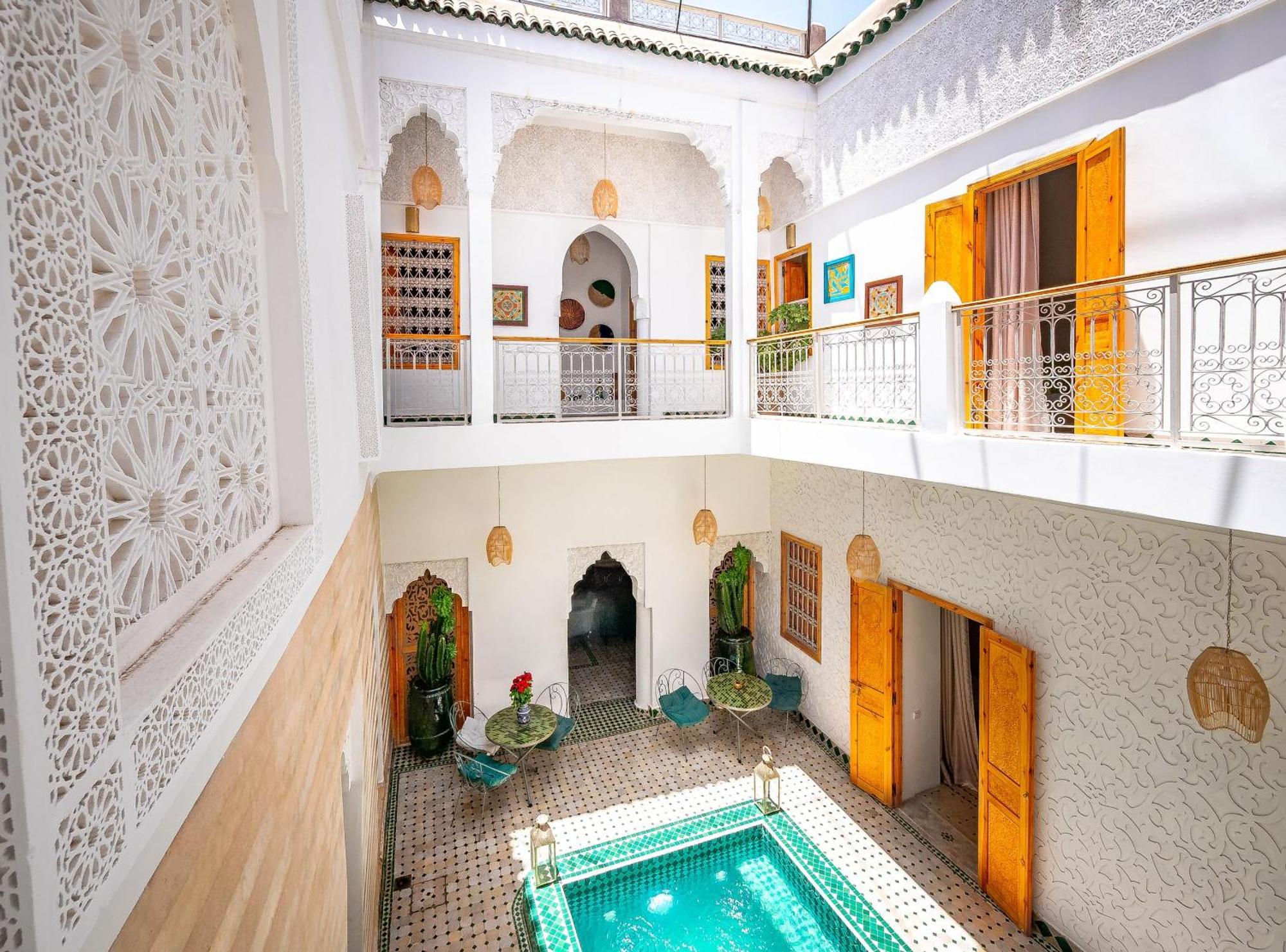 Riad La Croix Berbere Marrakesh Exteriör bild