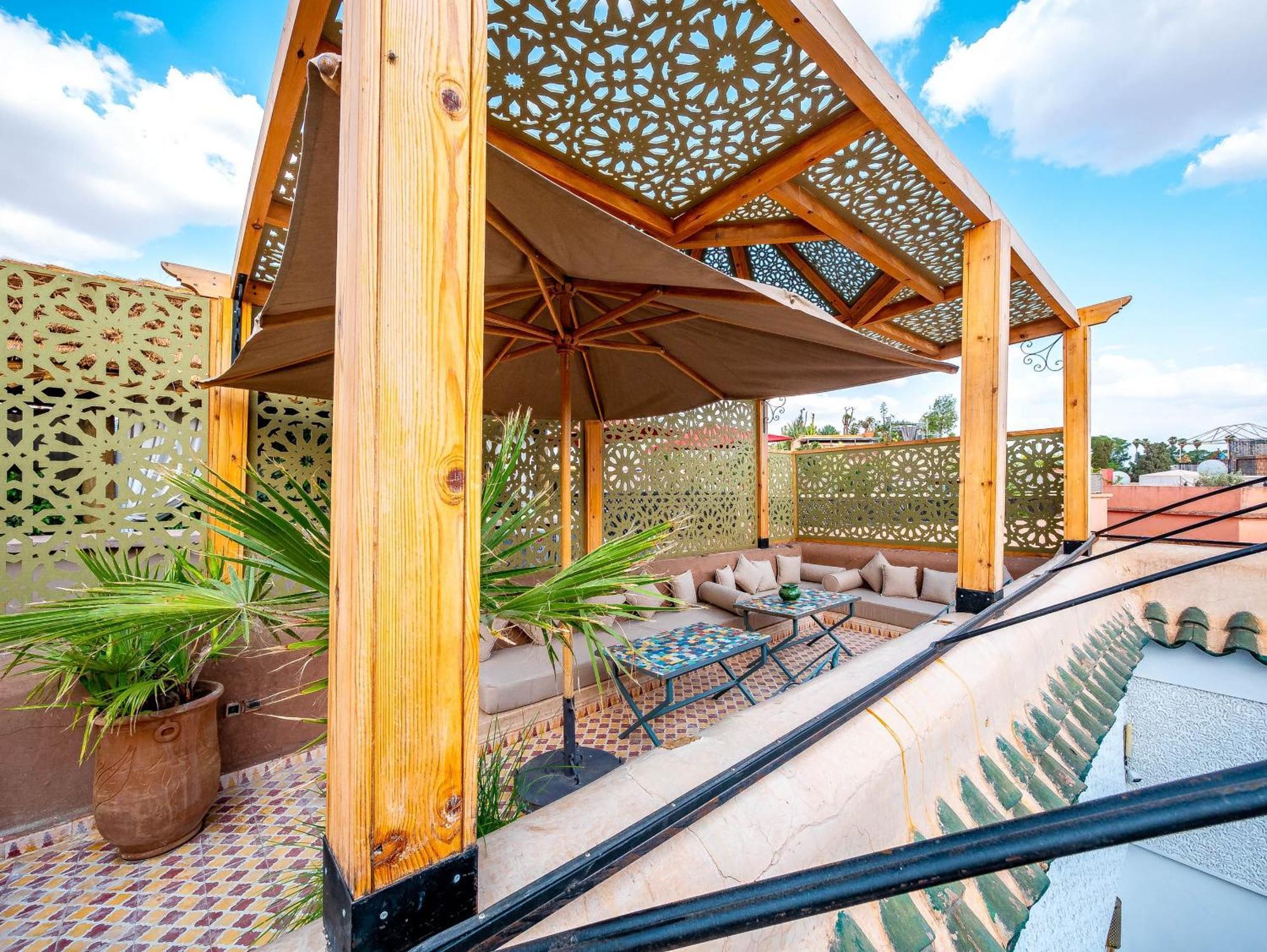 Riad La Croix Berbere Marrakesh Exteriör bild