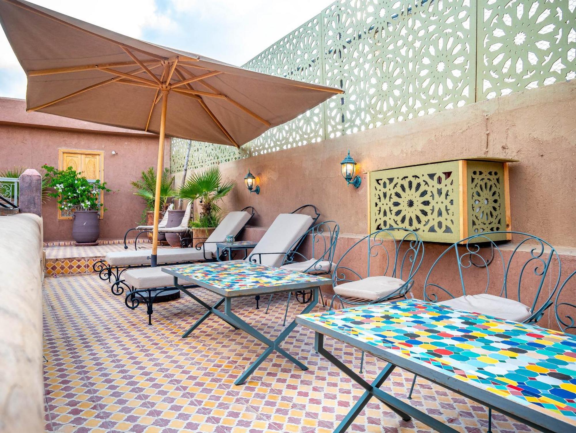 Riad La Croix Berbere Marrakesh Exteriör bild