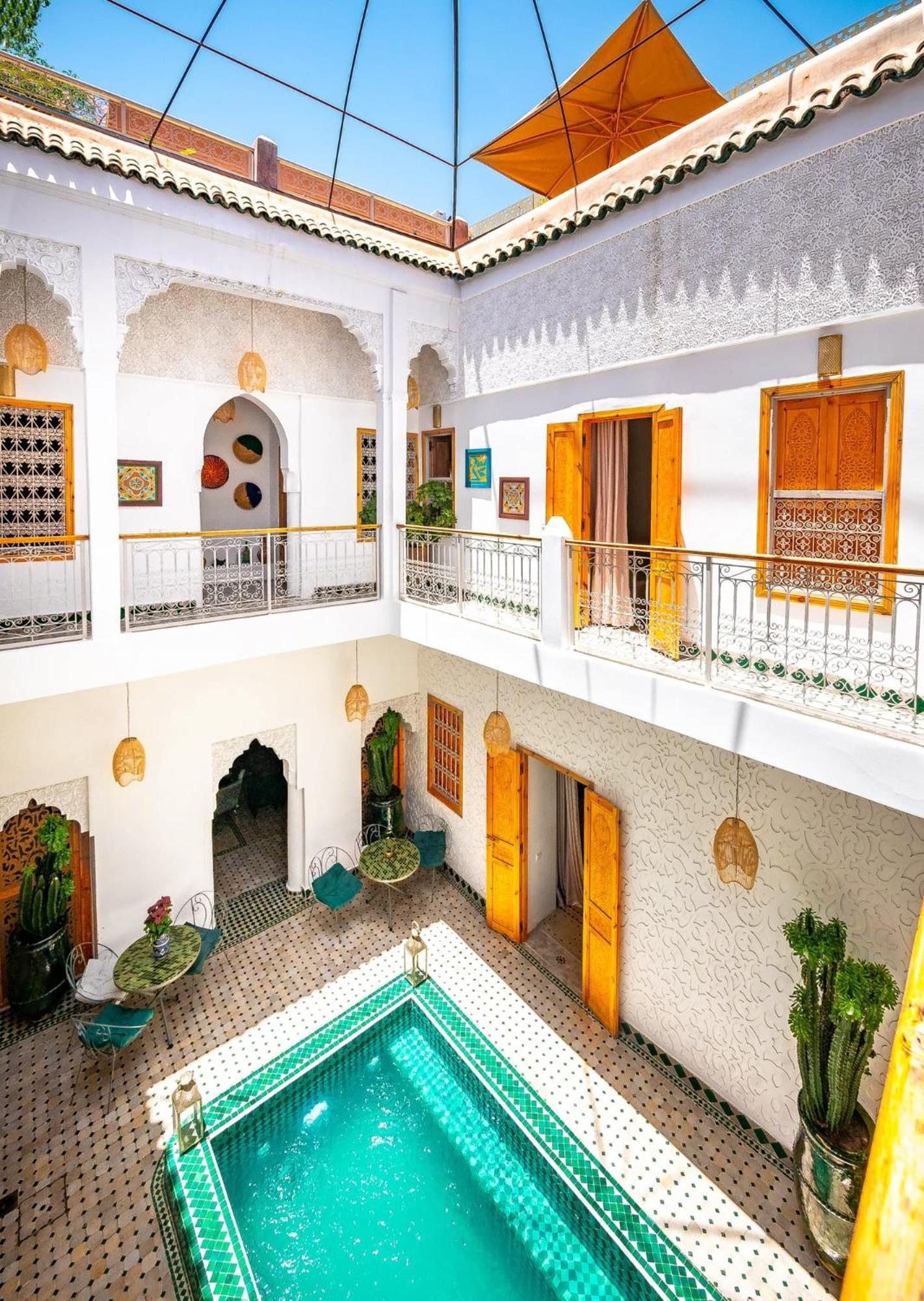 Riad La Croix Berbere Marrakesh Exteriör bild